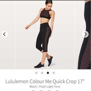 Lululemon Color Me Quick Crop